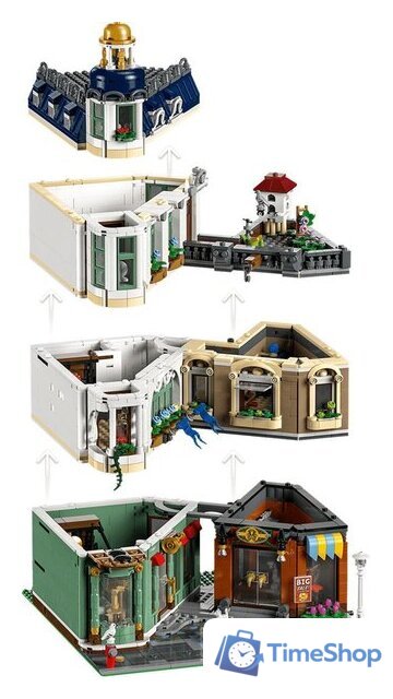 Конструктор LEGO Icons 11371 Торговая улица - Изображение №4 — Интернет-магазин Time-Shop