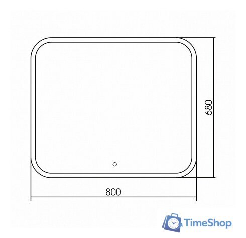  Doratiz Зеркало Марта 55x80 - Изображение №3 — Интернет-магазин Time-Shop