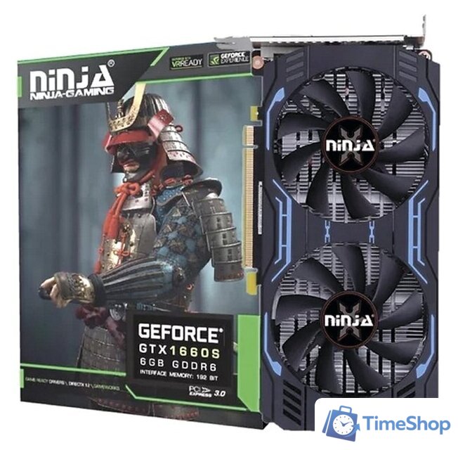 Видеокарта Sinotex Ninja GTX 1660 Super 6GB GDDR6 NK166SF66F - Изображение №4 — Интернет-магазин Time-Shop