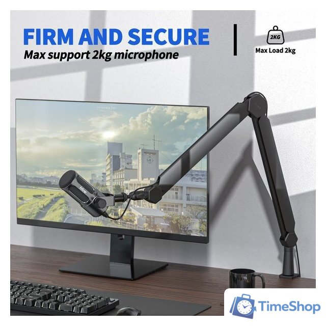 Стойка FIFINE BM66 (черный) - Изображение №11 — Интернет-магазин Time-Shop
