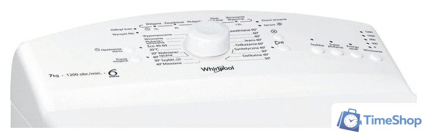 Стиральная машина с вертикальной загрузкой Whirlpool ETDLR 7220L PL/N - Изображение №4 — Интернет-магазин Time-Shop