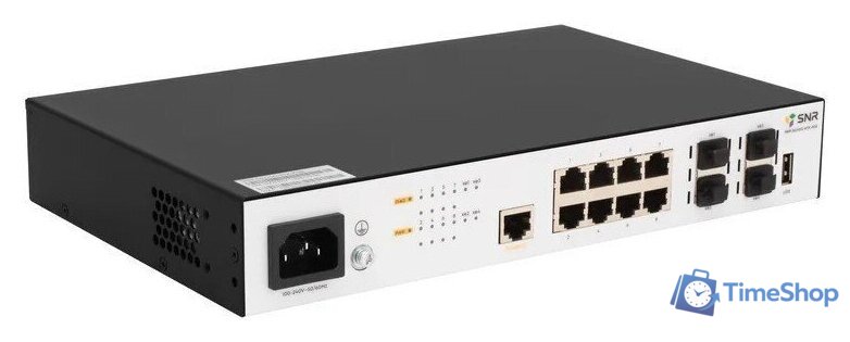 Управляемый коммутатор уровня 2+ SNR SNR-S5210G-8TX-POE - Изображение №2 — Интернет-магазин Time-Shop