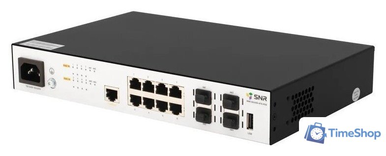 Управляемый коммутатор уровня 2+ SNR SNR-S5210G-8TX-POE - Изображение №3 — Интернет-магазин Time-Shop