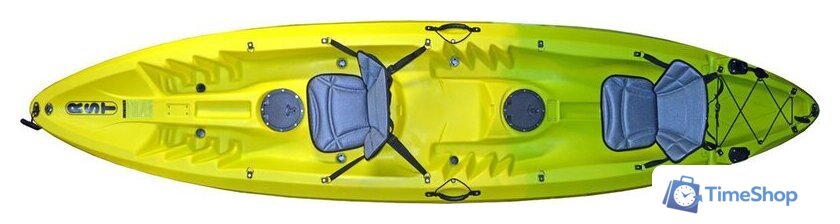 Байдарка Rst Ривьера 18012 (зелено-желтый) - Изображение №1 — Интернет-магазин Time-Shop