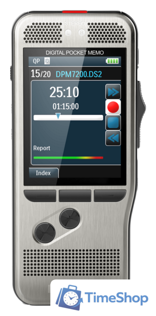 Диктофон Philips PocketMemo DPM7000 - Изображение №1 — Интернет-магазин Time-Shop