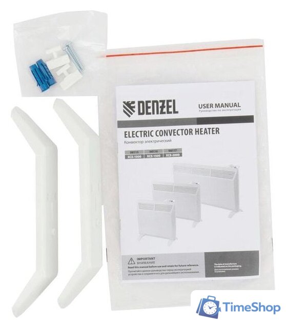 Конвектор Denzel XCE-2000 - Изображение №10 — Интернет-магазин Time-Shop