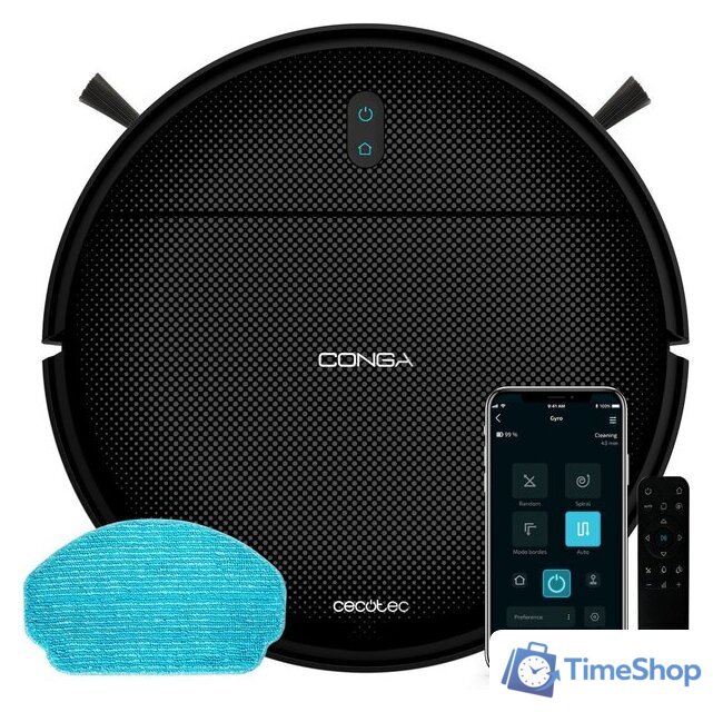 Робот-пылесос Cecotec Conga 999 Origin Genesis - Изображение №1 — Интернет-магазин Time-Shop