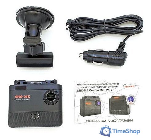 Видеорегистратор-радар детектор-GPS информатор (3в1) Sho-Me Combo Mini WiFi - Изображение №9 — Интернет-магазин Time-Shop