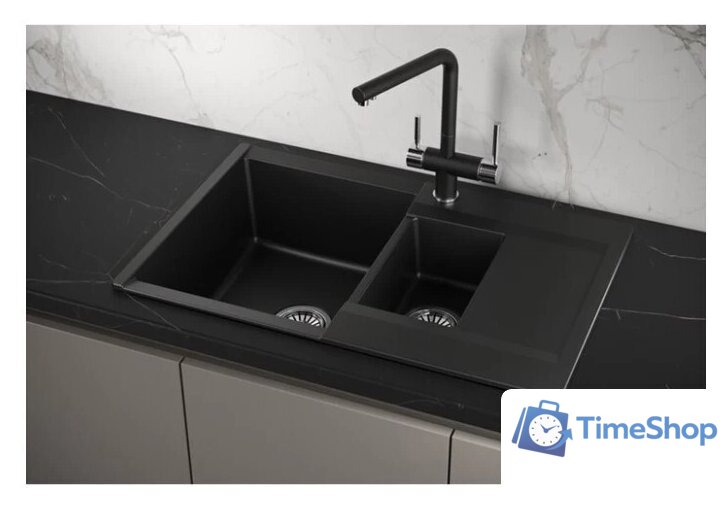 Кухонная мойка Granula ES-7808 (турмалин) - Изображение №3 — Интернет-магазин Time-Shop