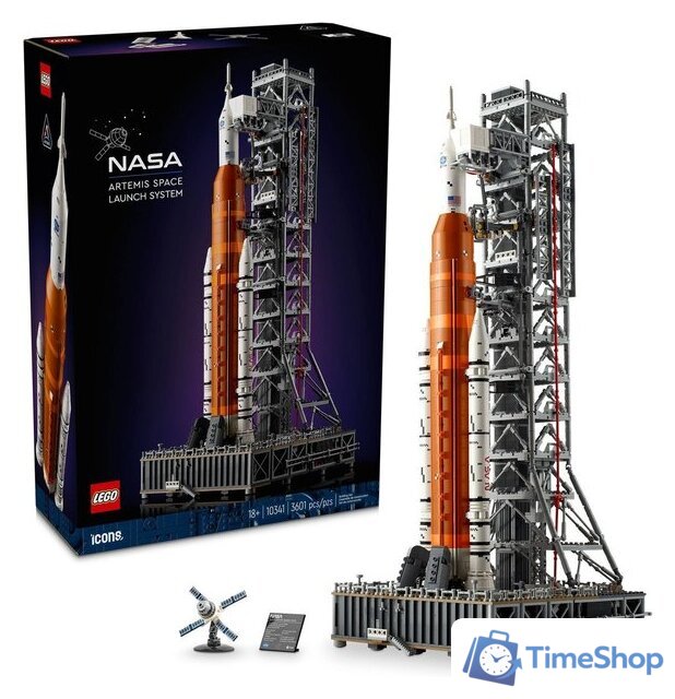 Конструктор LEGO Icons 10341 Космическая пусковая система NASA Artemis - Изображение №2 — Интернет-магазин Time-Shop