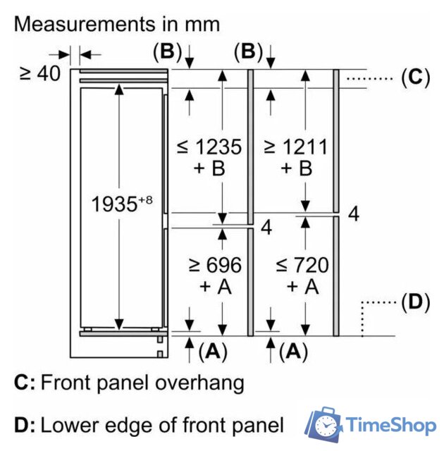 Холодильник Bosch Serie 6 KBN96ADD0 - Изображение №7 — Интернет-магазин Time-Shop