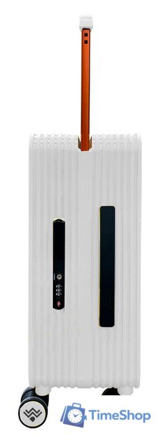 Чемодан DoubleW 005# (M, белый) - Изображение №3 — Интернет-магазин Time-Shop