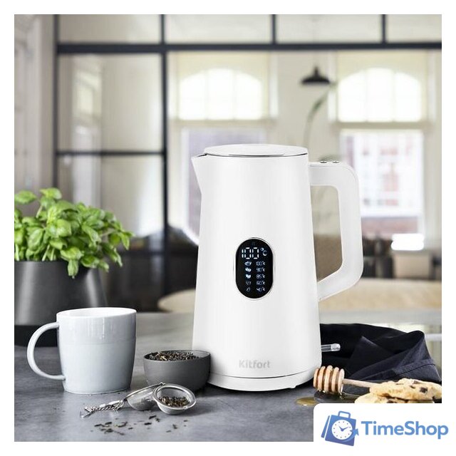 Электрический чайник Kitfort KT-6115-1 - Изображение №8 — Интернет-магазин Time-Shop