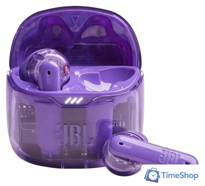 Наушники JBL Tune Flex Ghost (фиолетовый, китайская версия) - Изображение №1 — Интернет-магазин Time-Shop