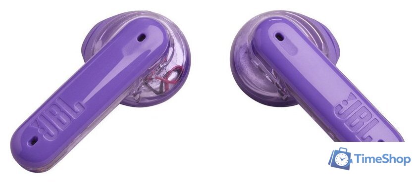 Наушники JBL Tune Flex Ghost (фиолетовый, китайская версия) - Изображение №2 — Интернет-магазин Time-Shop