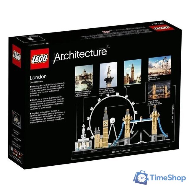 Конструктор LEGO Architecture 21034 Лондон - Изображение №2 — Интернет-магазин Time-Shop