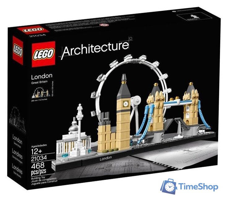 Конструктор LEGO Architecture 21034 Лондон - Изображение №1 — Интернет-магазин Time-Shop