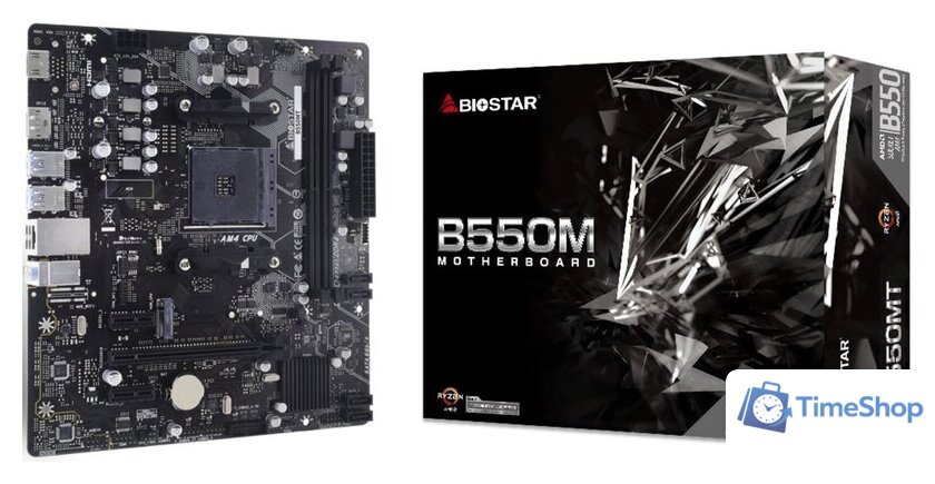 Материнская плата BIOSTAR B550MT Ver. 6.0 - Изображение №4 — Интернет-магазин Time-Shop
