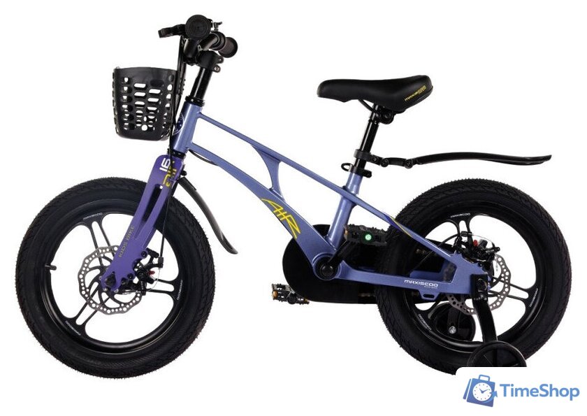 Детский велосипед Maxiscoo Air Pro 18 2024 (синий карбон) - Изображение №2 — Интернет-магазин Time-Shop