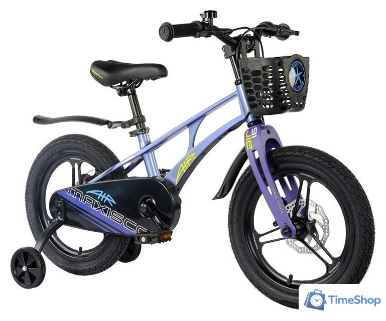 Детский велосипед Maxiscoo Air Pro 18 2024 (синий карбон) - Изображение №3 — Интернет-магазин Time-Shop