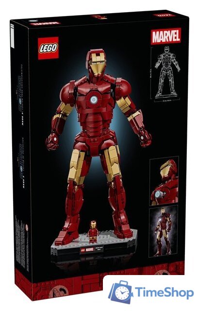 Конструктор LEGO Marvel 76344 Сборный Железный Человек Mark 3 - Изображение №15 — Интернет-магазин Time-Shop