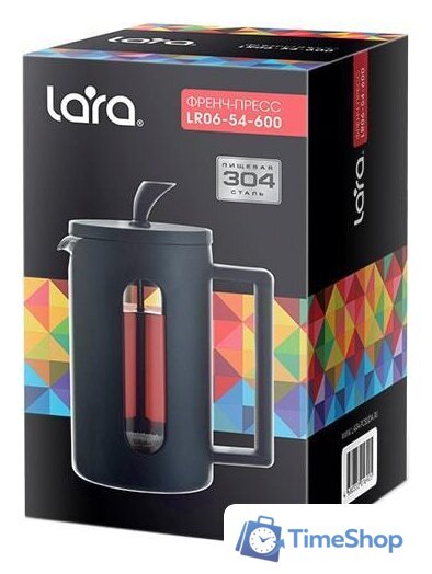 Френч-пресс Lara LR06-54-600 - Изображение №3 — Интернет-магазин Time-Shop