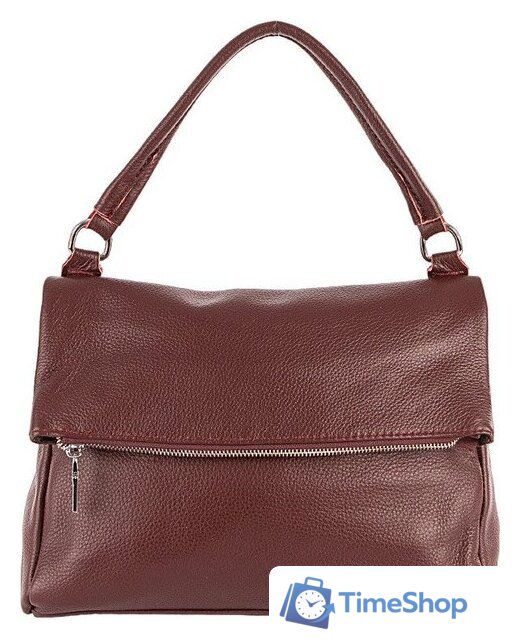 Женская сумка Poshete 892-H8217H-BRD (бордовый) - Изображение №1 — Интернет-магазин Time-Shop