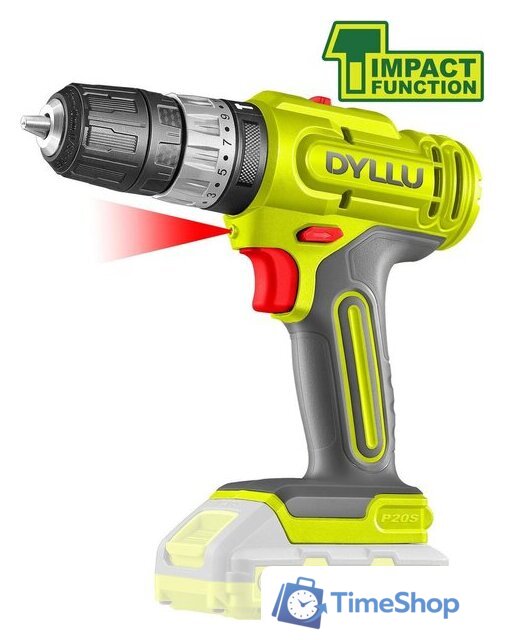Ударная дрель-шуруповерт Dyllu DTCDP521 (с 1-им АКБ) - Изображение №2 — Интернет-магазин Time-Shop