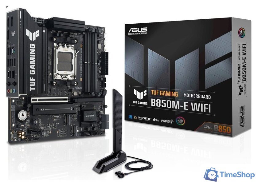 Материнская плата ASUS TUF Gaming B850M-E WiFi - Изображение №6 — Интернет-магазин Time-Shop