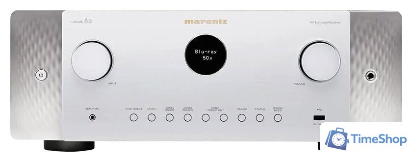 AV ресивер Marantz Cinema 60 (серебристый) - Изображение №1 — Интернет-магазин Time-Shop