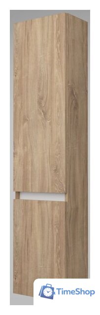  Дабер Шкаф-пенал 019 СТ19.0.0.6Б (дуб канзас коричневый/белый) - Изображение №1 — Интернет-магазин Time-Shop