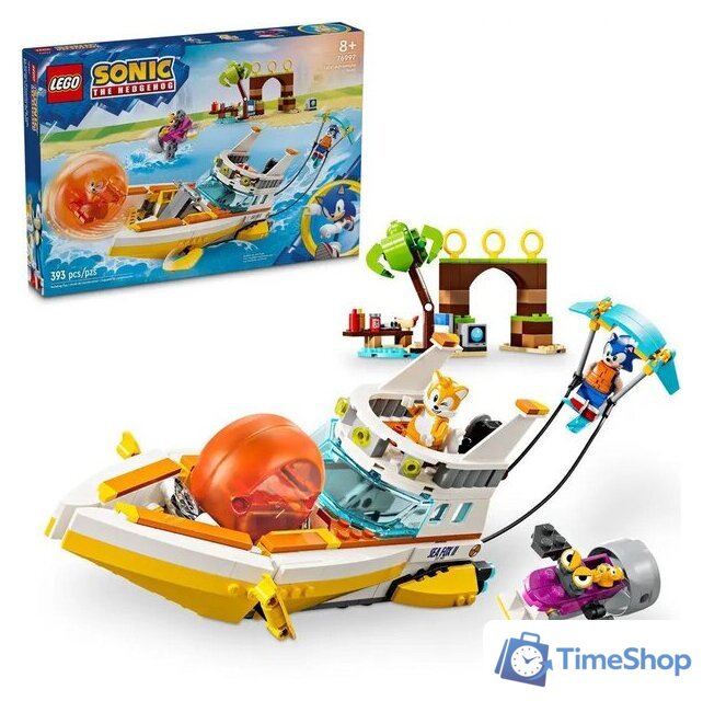 Конструктор LEGO Super Sonic Приключения на лодке Тейлза 76997 - Изображение №3 — Интернет-магазин Time-Shop