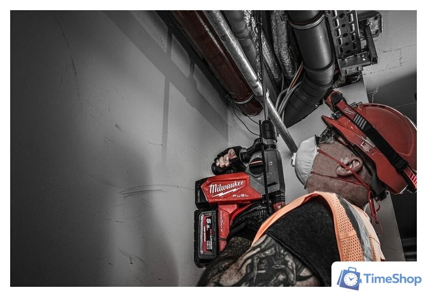 Перфоратор Milwaukee M18 FUEL M18ONEFHX-0X 4933478503 (без АКБ, кейс) - Изображение №10 — Интернет-магазин Time-Shop