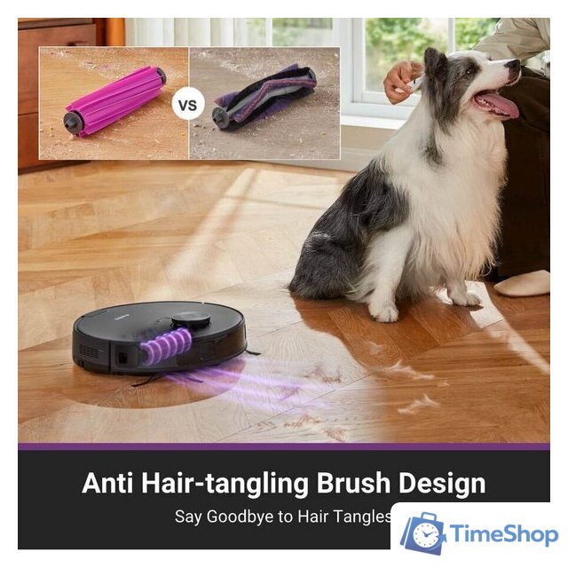 Робот-пылесос Eureka E20 Plus (черный) - Изображение №6 — Интернет-магазин Time-Shop