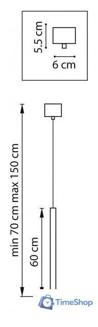 Подвесная люстра Lightstar Tubo 747343 - Изображение №6 — Интернет-магазин Time-Shop