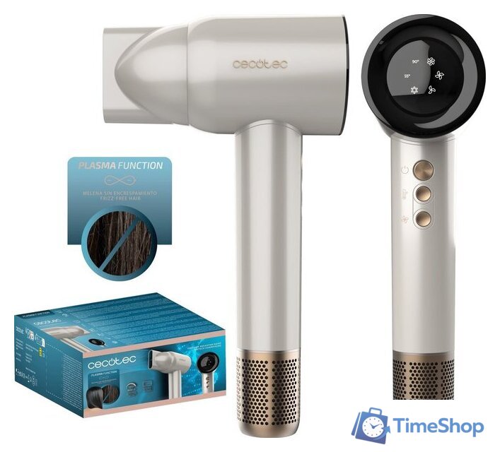 Фен Cecotec Ionicare Rockstar Nano Iontech Champagne A01_EU01_101445 - Изображение №1 — Интернет-магазин Time-Shop
