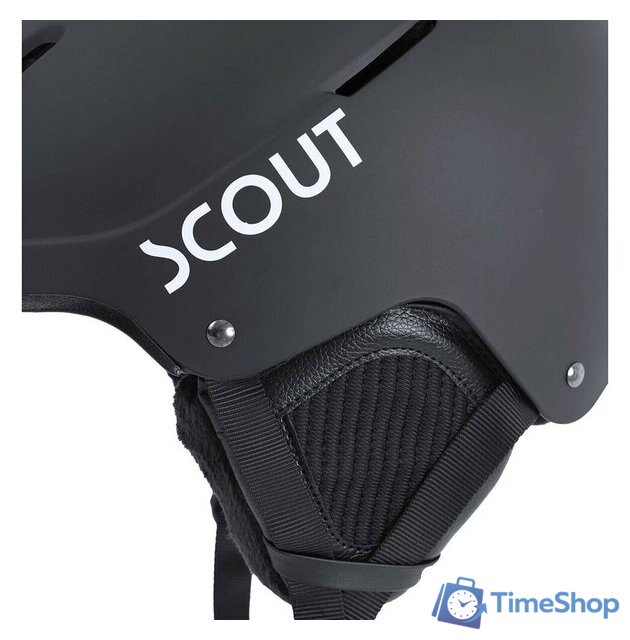 Горнолыжный шлем Ultrascout Nix W-210L-ULSC (L, черный матовый) - Изображение №3 — Интернет-магазин Time-Shop