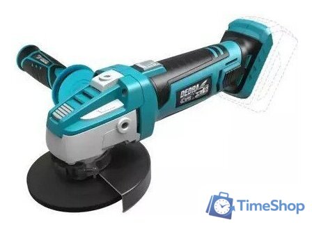 Угловая шлифмашина Dedra DED7030A06 (с 2-мя АКБ, кейс) - Изображение №3 — Интернет-магазин Time-Shop