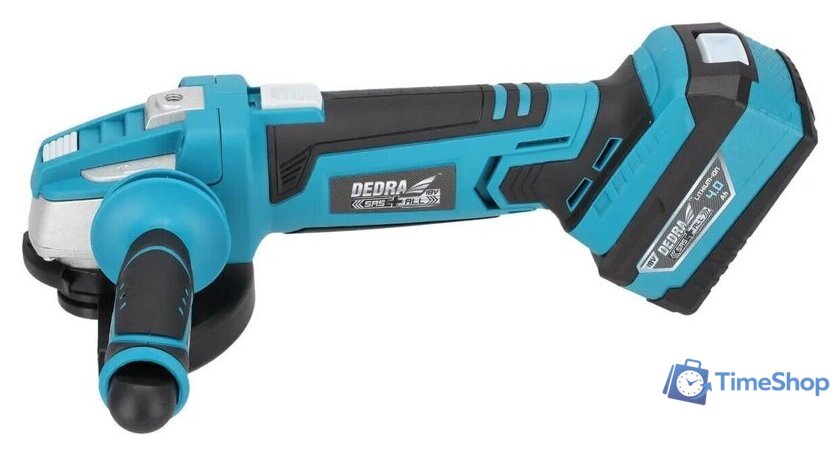 Угловая шлифмашина Dedra DED7030A06 (с 2-мя АКБ, кейс) - Изображение №8 — Интернет-магазин Time-Shop