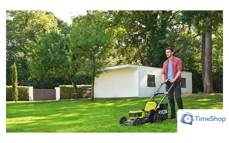 Газонокосилка Ryobi RY18LMX46A-0 (без АКБ) - Изображение №2 — Интернет-магазин Time-Shop