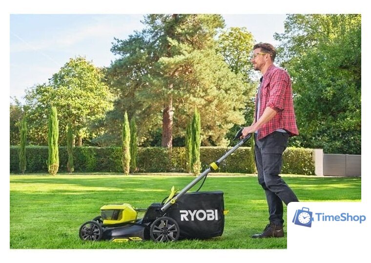 Газонокосилка Ryobi RY18LMX46A-0 (без АКБ) - Изображение №4 — Интернет-магазин Time-Shop