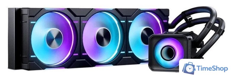 Система жидкостного охлаждения для процессора Phanteks Glacier One 360D30 Black X2 PH-GO360D30_DBK02 - Изображение №1 — Интернет-магазин Time-Shop