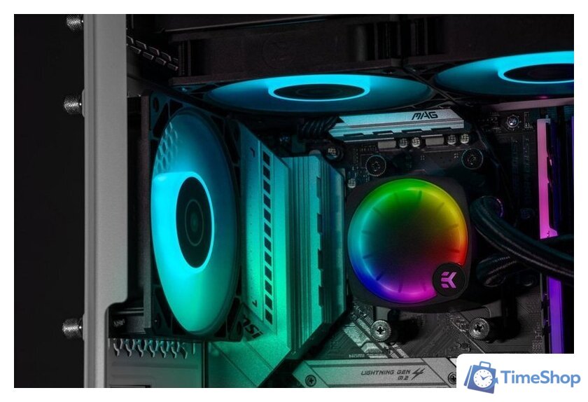 Система жидкостного охлаждения для процессора EKWB EK-Nucleus AIO CR360 Lux D-RGB - Изображение №3 — Интернет-магазин Time-Shop