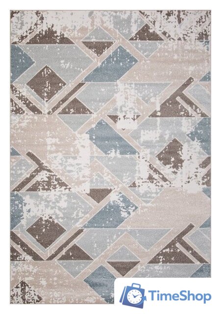 Ковер для жилой комнаты Merinos Naturel D979-STAN-BEIGE-BLUE (2х2.9) - Изображение №1 — Интернет-магазин Time-Shop