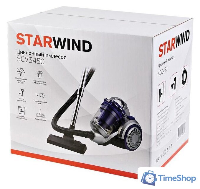 Пылесос StarWind SCV3450 - Изображение №11 — Интернет-магазин Time-Shop