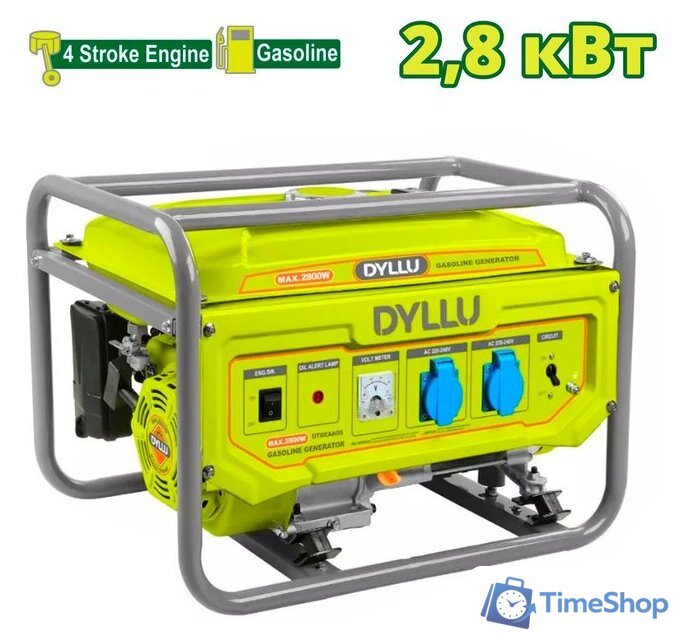 Бензиновый генератор Dyllu DTGEAA05 - Изображение №1 — Интернет-магазин Time-Shop