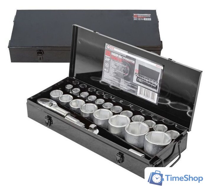 Набор трещотка с головками ForceKraft FK-68263-5 (26 предметов) - Изображение №2 — Интернет-магазин Time-Shop