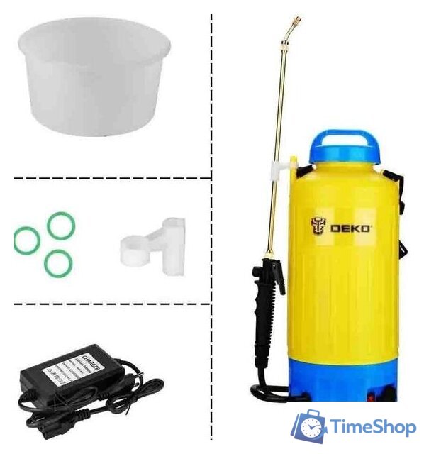 Аккумуляторный опрыскиватель Deko DKSP11 065-0950 - Изображение №1 — Интернет-магазин Time-Shop