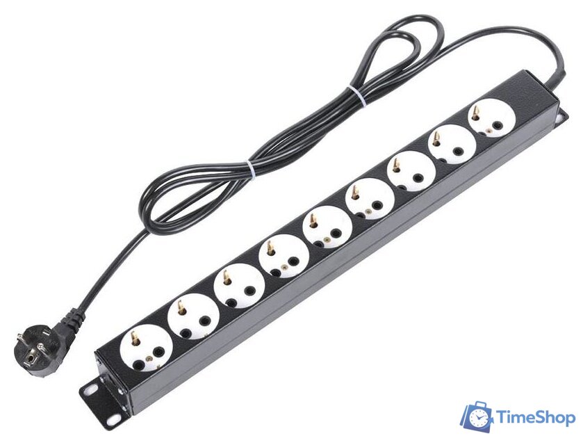 Блок розеток ЦМО БР-9П-Ш-9005 - Изображение №1 — Интернет-магазин Time-Shop