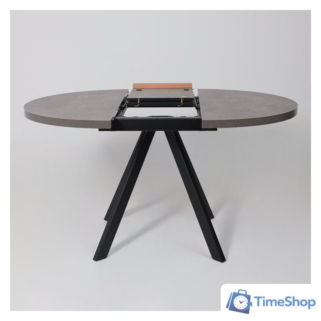 Кухонный стол Мамадома Rondo M-100 раздвижной 100-135 (дымчатая керамика/черный) - Изображение №26 — Интернет-магазин Time-Shop